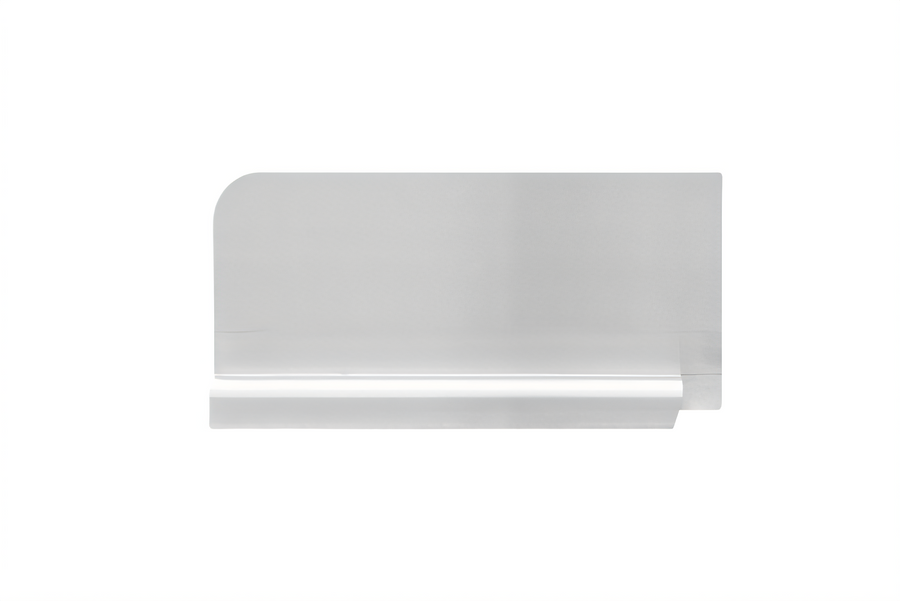 Product image #1 for Left Side 20-Inch x 20-Inch Pot Sink Splash Guard, 18-Gauge 304 Stainless Steel