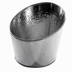 Thumbnail image #1 for American Metalcraft 5 Qt Angled Hammered Stainless Steel Beverage Tub