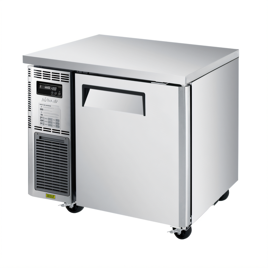 Product image #1 for Turbo Air J Series 35-3/8-Inch One-Section Self-Contained Side-Mount Undercounter Freezer, 5.66 Cu. Ft.