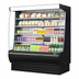 Thumbnail image #1 for Turbo Air TOM-72DXB-N Extra Deep Vertical Open Display Merchandiser, 34.1 Cu. Ft., 4-Tier, Black Exterior