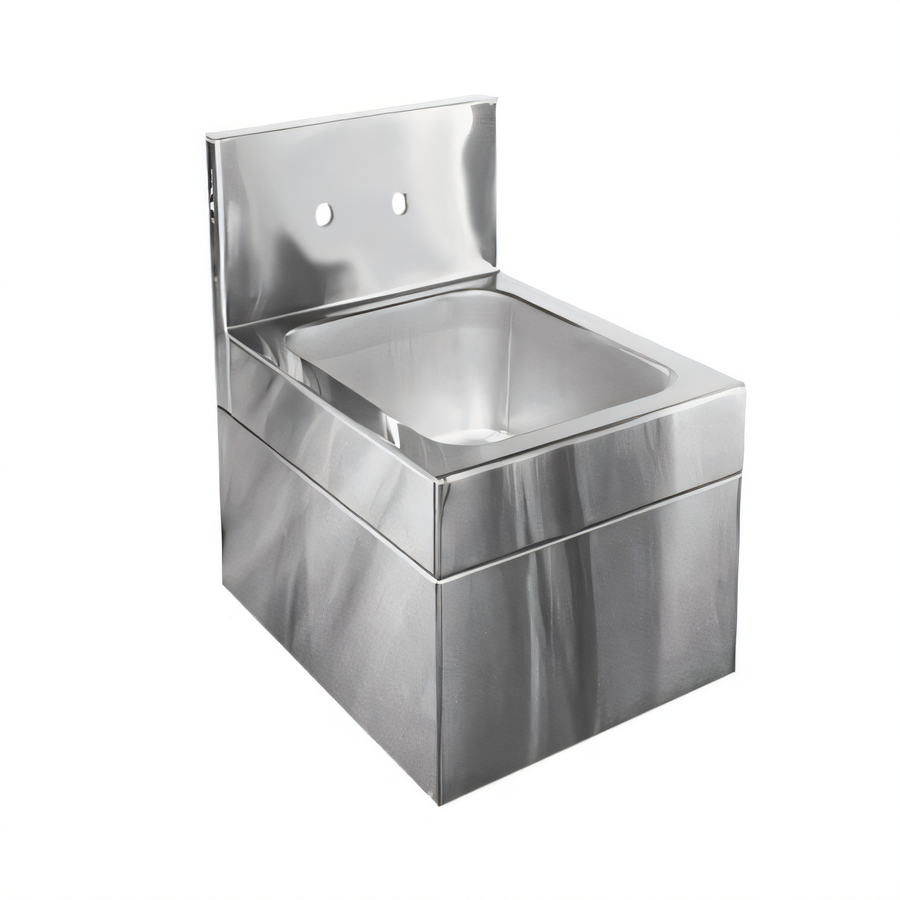 Product image #1 for Glastender Wall-Mount Stainless Steel Hand Sink with Bracket and 1-1/2 Inch IPS Drain
