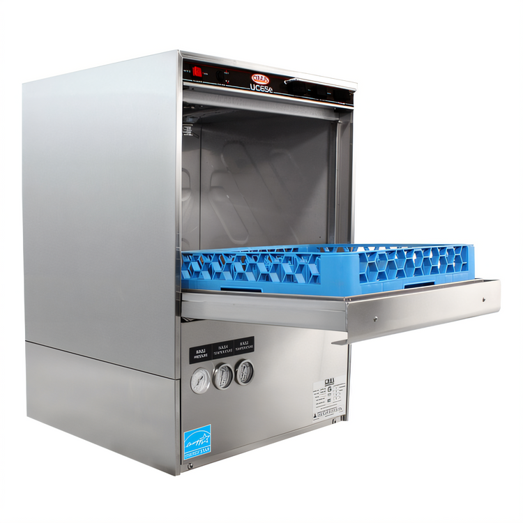 Product image #1 for CMA UC65e High-Temperature Sanitizing Undercounter Dishwasher/Glasswasher with Built-In Booster Heater