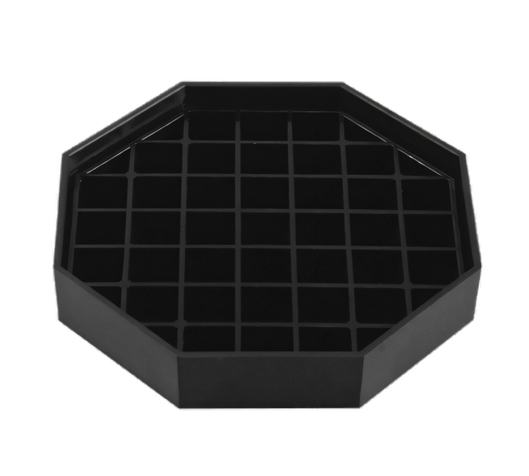 Product image #1 for Bar Maid 4.5-Inch Trivet Style Black Drip Catcher with Removable Grid