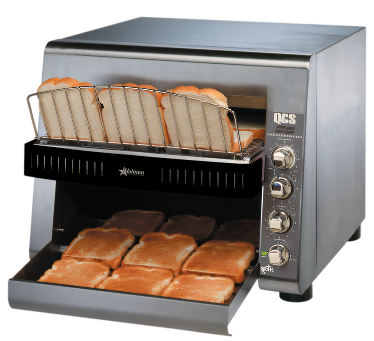 Product image #1 for Holman QCS Compact Electric Conveyor Toaster, 1-1/2-Inch Opening, 1,000 Slices/Hour