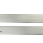 Thumbnail image #1 for Fermod 6429111 18-Inch Wall Shelving Brackets, Anodized Aluminum, Adjustable Composite Feet