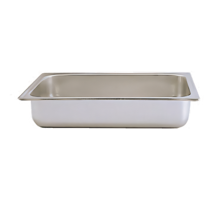 Product image #1 for Full-Size Rectangular Dripless Stainless Steel Chafer Water Pan