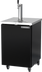 Thumbnail image #1 for Beverage-Air 24-Inch Draft Beer Cooler with Single Faucet Column, 1 Keg Capacity, Black Exterior