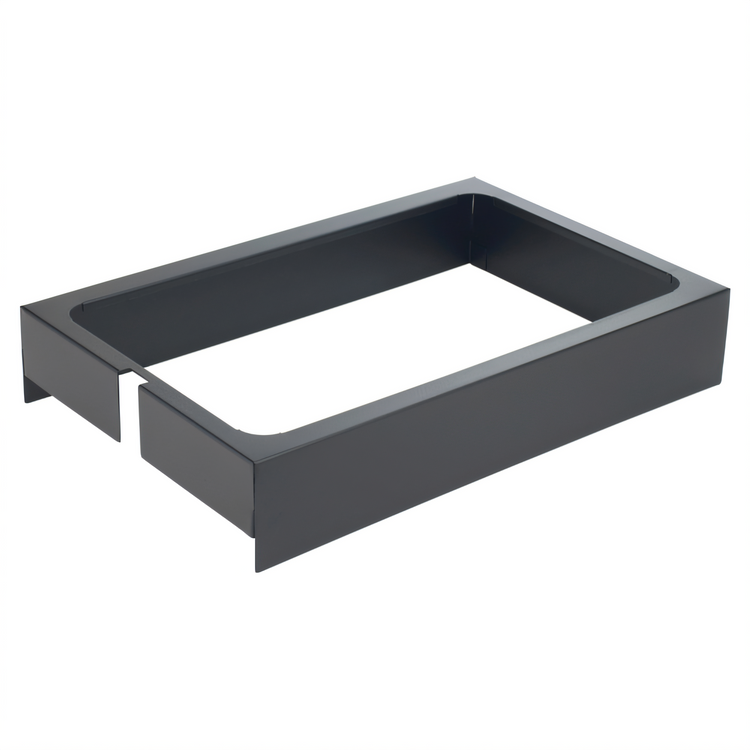 Product image #1 for Winco Universal 12 x 20 Inch Black Dump Pan Holder for EHL-3C Heat Lamp