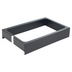 Thumbnail image #1 for Winco Universal 12 x 20 Inch Black Dump Pan Holder for EHL-3C Heat Lamp