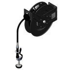 Thumbnail image #1 for T&S Brass equip 5HR-232-01 Open Coated Steel Retractable Hose Reel with 35-ft Hose and Spray Valve, Wall/Ceiling Mount