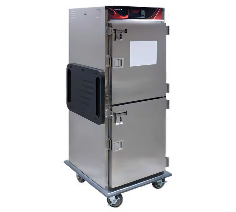 Product image #1 for Cres Cor 30.5 Inch Wide Insulated Mobile Heated Holding Cabinet with Dutch Doors, 6 Pan Capacity, Stainless Steel, 120V