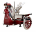 Thumbnail image #1 for Volano Trento Manual Flywheel Meat Slicer with 12-Inch Carbon Steel Blade