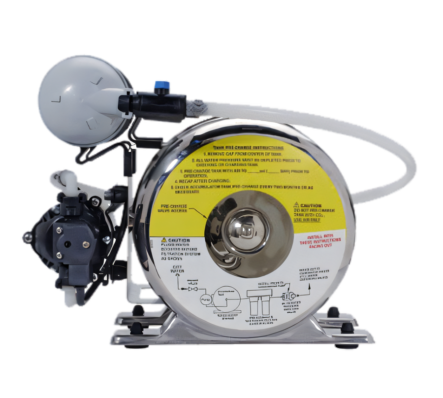 Product image #1 for SHURflo LVPO Water Boost and Filtration System with 2-Gallon Stainless Accumulator Tank, 115V, 3/8-Inch Barb Inlet/Outlet