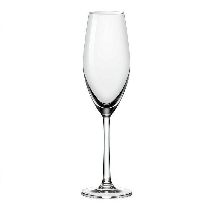 Product image #1 for Sondria 7 oz Clear Stemmed Flute Glass, 2 Dozen per Case