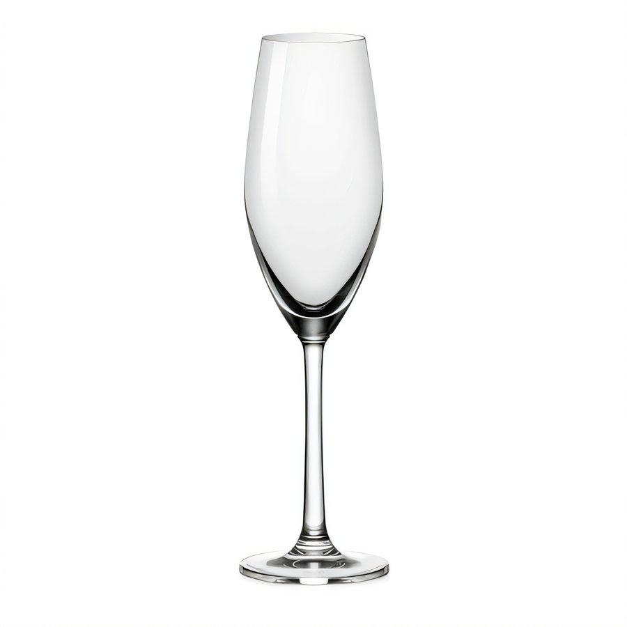 Product image #1 for Sondria 7 oz Clear Stemmed Flute Glass, 2 Dozen per Case