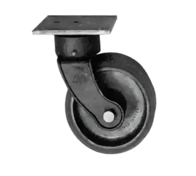 Product image #1 for Metro Super Erecta Rigid Polyurethane Dolly Plate Caster, 6-Inch Diameter, 2-Inch Face, 700-Lb. Capacity