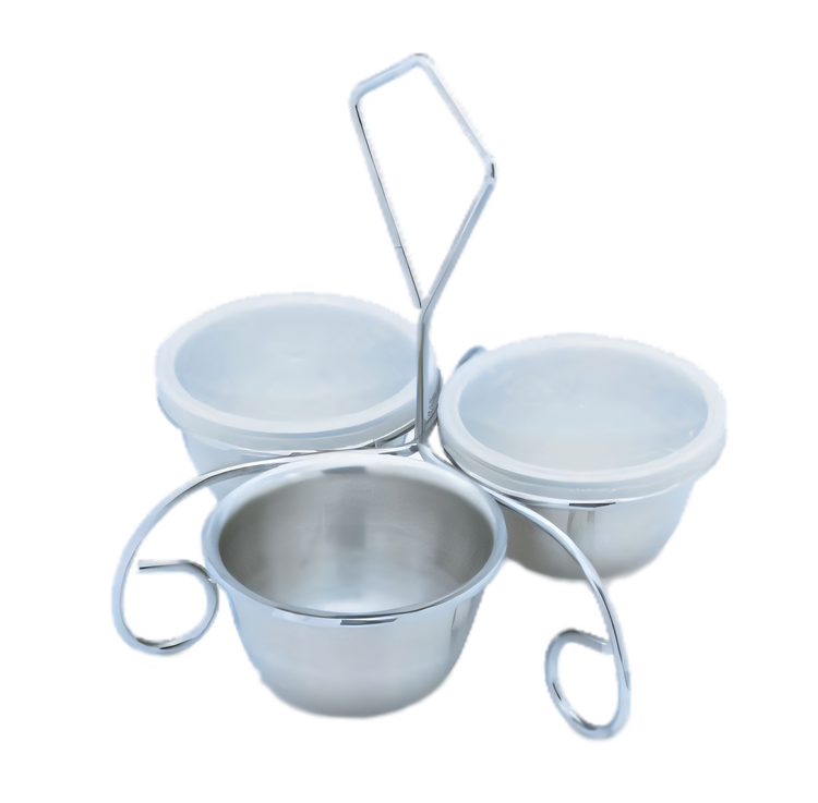 Product image #1 for Vollrath 6 oz Stainless Steel Replacement Bowl for 99615 Utility Server