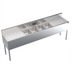 Thumbnail image #1 for Krowne Royal Series Four-Compartment Bar Sink Unit with Left and Right Drainboards, 96-Inch W x 19-Inch D