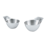 Thumbnail image #1 for Vollrath 46654 2 oz 18/8 Stainless Steel Spouted Ramekin with Round Handle Case of 12