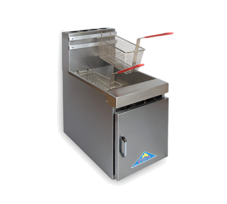 Product image #1 for Comstock-Castle 10HC 11-Inch Countertop Tube-Type Gas Fryer, 24 lb. Fat Capacity