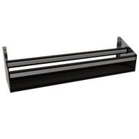 Glastender Double 41-Inch Stainless Steel Speed Rail with Sound-Deadening Covers