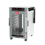 Thumbnail image #1 for Metro HotBlox™ HBCN8-ACPC-UC 8-Pan Pass-Thru Undercounter Insulated Holding Cabinet, Analog, Clear Front & Rear Doors, 120V, 875W