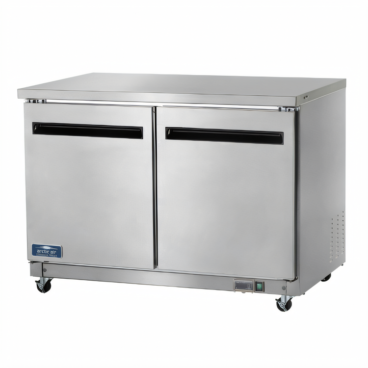 Product image #1 for Arctic Air AUC48F 48.25-Inch Two-Section Undercounter Worktop Freezer, 10.1 Cu. Ft.