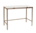 Thumbnail image #1 for 36 x 24 Inch White Poly Top Chopping Table with Stainless Steel Tubular Base