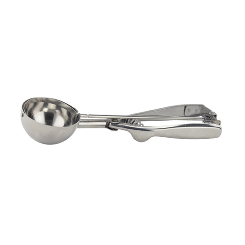 Product image #1 for Winco 2-3/4 oz Round 18/8 Stainless Steel Squeeze Disher/Portioner, Size 16