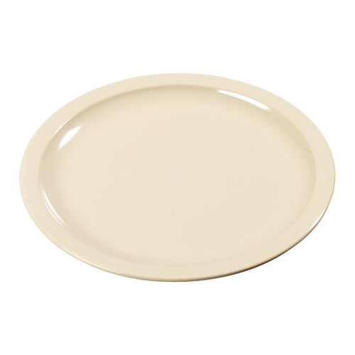 Product image #2 for Kingline 5-1/2-Inch Tan Round Melamine Bread & Butter Plate with Narrow Rim