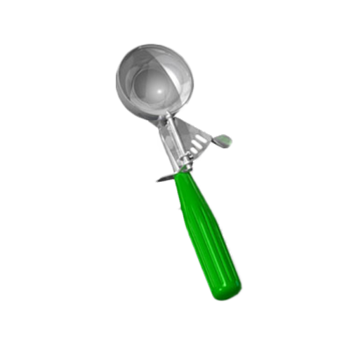 Product image #1 for Crestware #12 Thumb Press Disher, 2 - 3 oz, 18/8 Stainless Steel