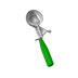 Thumbnail image #1 for Crestware #12 Thumb Press Disher, 2 - 3 oz, 18/8 Stainless Steel
