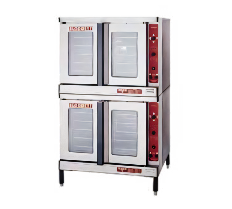 Product image #1 for Blodgett Premium Series MARK V-100 DBL Double-Deck Full-Size Standard Depth Electric Convection Oven