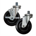 Thumbnail image #1 for BK Resources 5SBR-9ST-PH-4 Shelf Casters & Leveling Feet