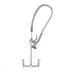 Thumbnail image #1 for T&S Brass EasyInstall Wall-Mount Pre-Rinse Unit, 8-Inch Centers, 44-Inch Hose, Low Lead