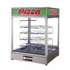 Thumbnail image #1 for Doyon Baking Equipment (Middleby) DRPR4 Countertop Rotating Pizza Warmer Display Case, 4-Tier, Stainless Steel, Tempered Glass