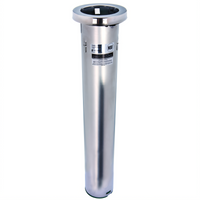 San Jamar C6200C In-Counter Stainless Steel Tubular Cup Dispenser for 6-10 oz. Cups