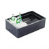 Thumbnail image #1 for Cal-Mil Fully Insulated Black Ice Pan Housing for Food Pan, 12 x 20 x 6 Inches