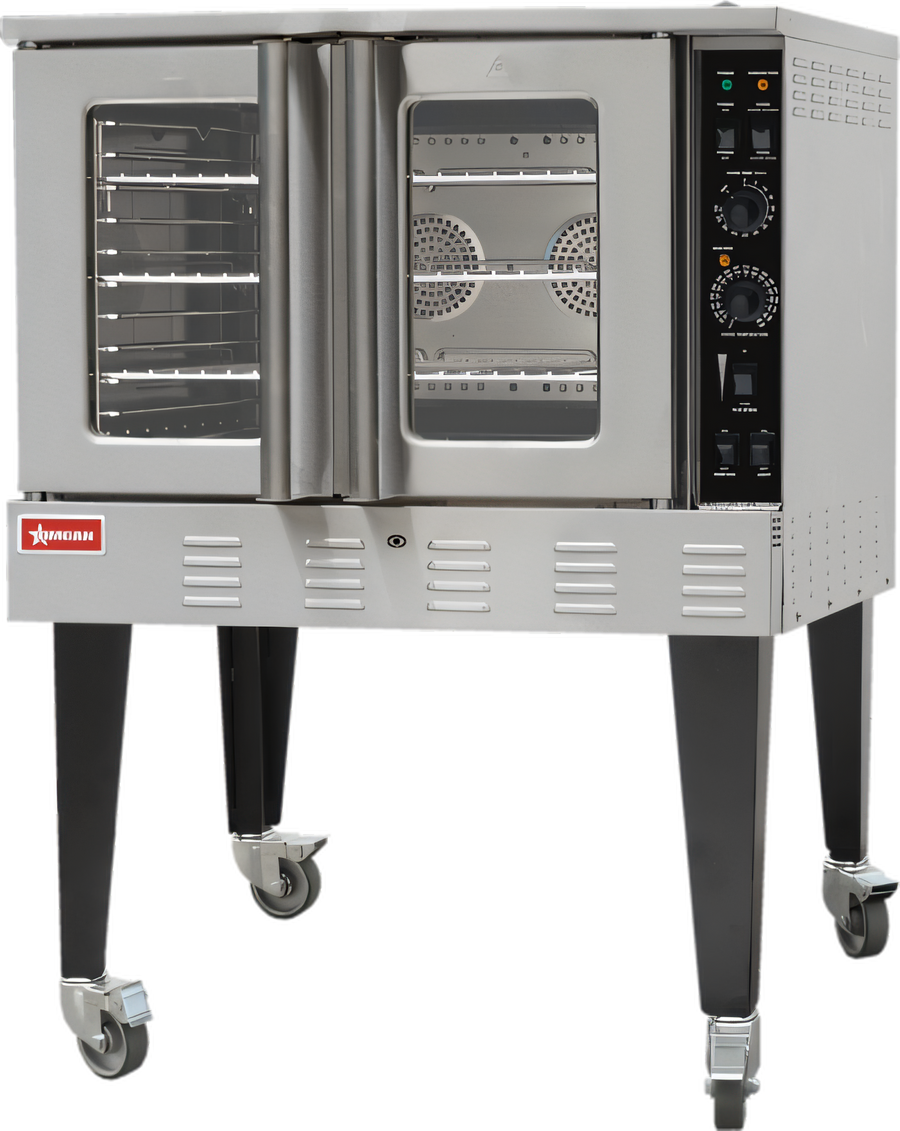 Product image #1 for Omcan 40-Inch Full-Size Single Deck Natural Gas Convection Oven