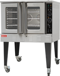 Omcan 40-Inch Full-Size Single Deck Natural Gas Convection Oven