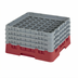 Thumbnail image #2 for Cambro Camrack® Full-Size 49-Compartment Glass Rack with 4 Soft Gray Extenders