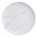Thumbnail image #1 for American Metalcraft Mix & Matte 11-1/2 Inch Round Coupe Melamine Plate, Matte Marble White