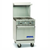 Thumbnail image #1 for Imperial Pro Series 24-Inch Gas Restaurant Range with 4 Open Burners and Space Saver Oven