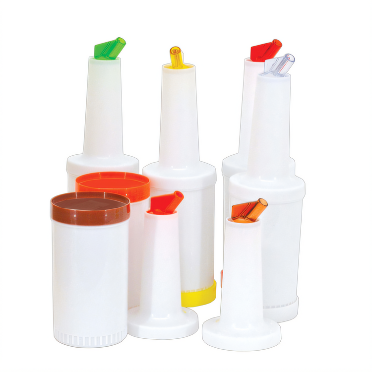 Product image #1 for Color-Coded Multi-Pour Complete Unit Set with 12 Assorted 1-Quart Containers