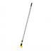 Thumbnail image #1 for Gripper 60-Inch Gray Fiberglass Jaw Release Wet Mop Handle with Yellow Plastic Head