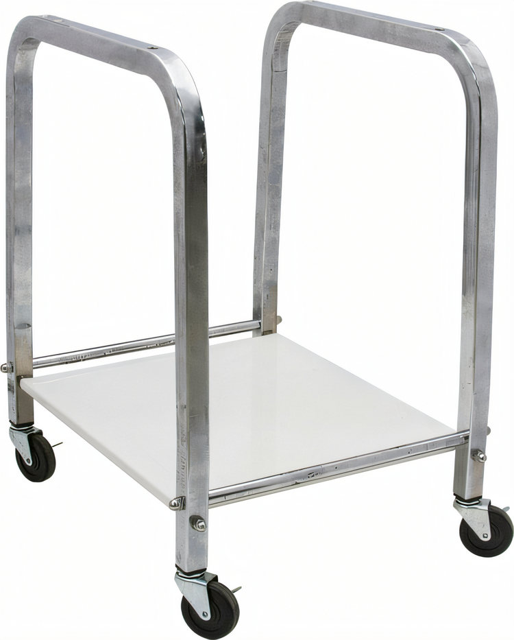 Product image #1 for BakeryXpress Portable Equipment Stand with Shelf and Casters for BM-36, LD-626, or BMIH Models