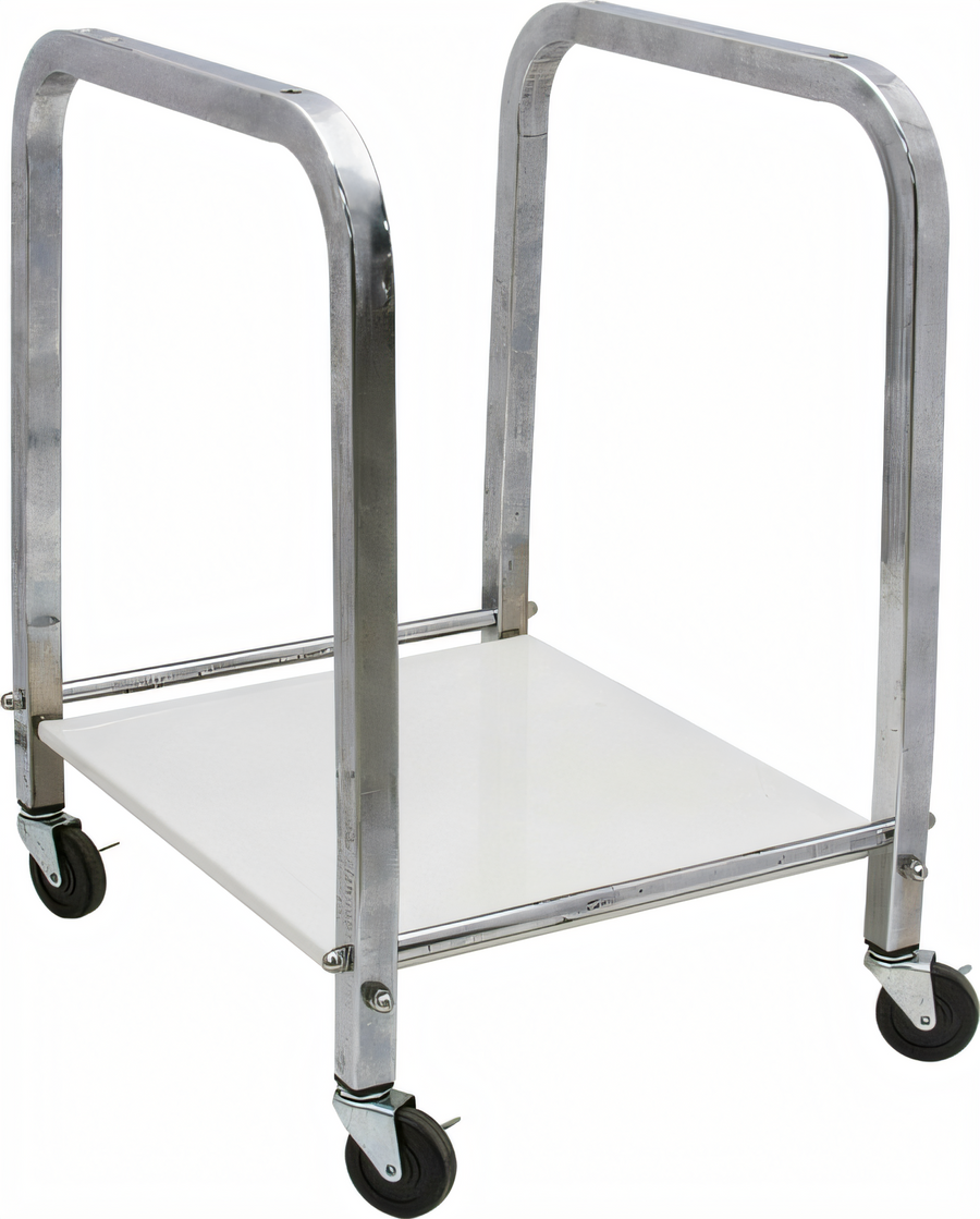 Product image #1 for BakeryXpress Portable Equipment Stand with Shelf and Casters for BM-36, LD-626, or BMIH Models