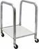 Thumbnail image #1 for BakeryXpress Portable Equipment Stand with Shelf and Casters for BM-36, LD-626, or BMIH Models