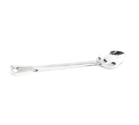 Crestware 11-Inch Stainless Steel Slotted Basting Spoon with Hang Hook