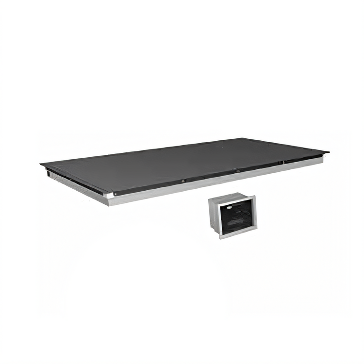 Product image #1 for Hatco CSBFX-36-F 36-Inch Built-In Flush Top Cold Shelf, Remote Refrigeration, Hardcoat Aluminum